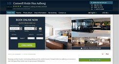 Desktop Screenshot of hotel-hvide-hus-alborg.h-rez.com