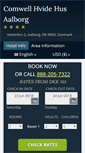 Mobile Screenshot of hotel-hvide-hus-alborg.h-rez.com