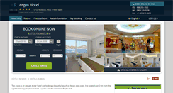 Desktop Screenshot of hotel-argos-talamanca.h-rez.com