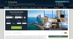 Desktop Screenshot of hotel-w-barcelona.h-rez.com