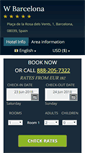 Mobile Screenshot of hotel-w-barcelona.h-rez.com