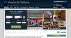 Desktop Screenshot of intercontinental-dubai.h-rez.com