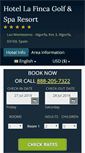 Mobile Screenshot of la-finca-golf-spa-resort.h-rez.com