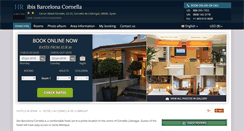 Desktop Screenshot of ibis-barcelona-cornella.h-rez.com