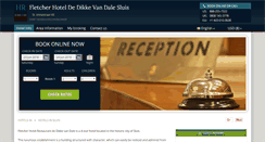 Desktop Screenshot of hotel-de-dikke-van-dale.h-rez.com