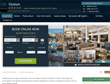 Tablet Screenshot of elysium-hotel-paphos.h-rez.com