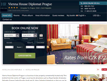 Tablet Screenshot of diplomat-hotel-prague.h-rez.com