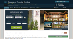 Desktop Screenshot of pousada-condeixa-a-nova.h-rez.com