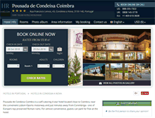 Tablet Screenshot of pousada-condeixa-a-nova.h-rez.com