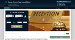 Desktop Screenshot of adagio-aparthotel-dehon.h-rez.com