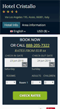 Mobile Screenshot of hotel-cristallo-angeli.h-rez.com
