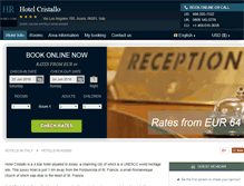 Tablet Screenshot of hotel-cristallo-angeli.h-rez.com
