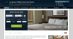 Desktop Screenshot of le-square-phillips-suites.h-rez.com