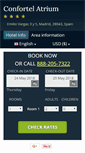 Mobile Screenshot of confortel-atrium-madrid.h-rez.com