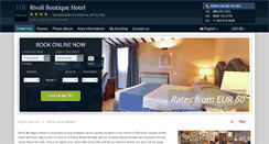 Desktop Screenshot of bestwesternrivoliflorence.h-rez.com