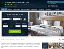 Tablet Screenshot of hilton-london-park-lane.h-rez.com