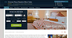 Desktop Screenshot of crowne-plaza-river-oaks.h-rez.com