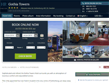 Tablet Screenshot of hotel-gothia-towers.h-rez.com