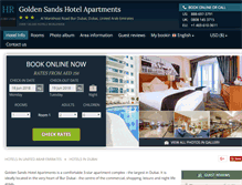 Tablet Screenshot of golden-sands-hotel-dubai.h-rez.com