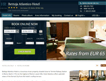 Tablet Screenshot of bettoja-hotel-atlantico.h-rez.com