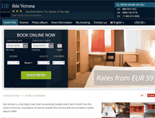 Tablet Screenshot of ibis-hotel-verona.h-rez.com