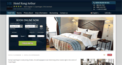 Desktop Screenshot of hotel-kong-arthur.h-rez.com