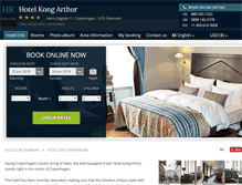 Tablet Screenshot of hotel-kong-arthur.h-rez.com