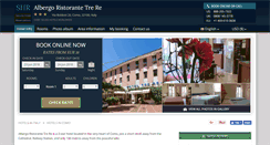 Desktop Screenshot of hotel-tre-re-como.h-rez.com