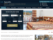 Tablet Screenshot of apartamentos-bajondillo.h-rez.com