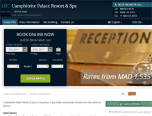 Tablet Screenshot of amphitrite-palace-resort.h-rez.com
