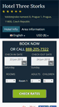 Mobile Screenshot of hotel-three-storks-prague.h-rez.com