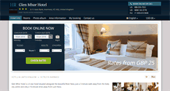 Desktop Screenshot of glen-mhor-hotel-inverness.h-rez.com