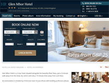 Tablet Screenshot of glen-mhor-hotel-inverness.h-rez.com