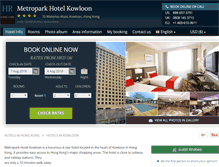 Tablet Screenshot of metropark-hotel-kowloon.h-rez.com