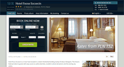 Desktop Screenshot of hotel-focus-szczecin.h-rez.com