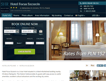 Tablet Screenshot of hotel-focus-szczecin.h-rez.com