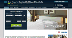 Desktop Screenshot of four-points-sheikhzayedrd.h-rez.com