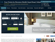 Tablet Screenshot of four-points-sheikhzayedrd.h-rez.com