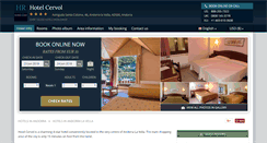 Desktop Screenshot of hotel-cervol-andorra.h-rez.com