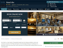 Tablet Screenshot of abc-hotel-thessaloniki.h-rez.com