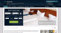 Desktop Screenshot of modern-hotel-munchen.h-rez.com
