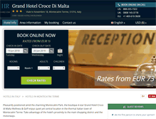 Tablet Screenshot of grand-hotel-croce-dimalta.h-rez.com