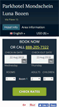 Mobile Screenshot of parkhotel-luna-mondschein.h-rez.com