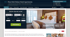 Desktop Screenshot of flora-park-deluxe-aparts.h-rez.com