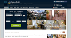 Desktop Screenshot of mini-palace-hotel-viterbo.h-rez.com