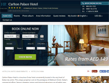 Tablet Screenshot of metropolitan-palace-dubai.h-rez.com