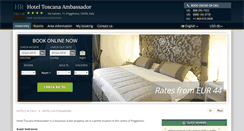 Desktop Screenshot of hotel-toscana-ambassador.h-rez.com