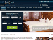 Tablet Screenshot of hotel-tyrolis-zirl.h-rez.com