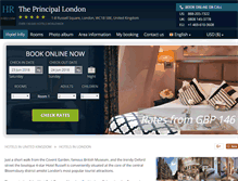 Tablet Screenshot of hotel-russell-london.h-rez.com