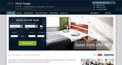 Desktop Screenshot of hotel-ansgar-copenhagen.h-rez.com